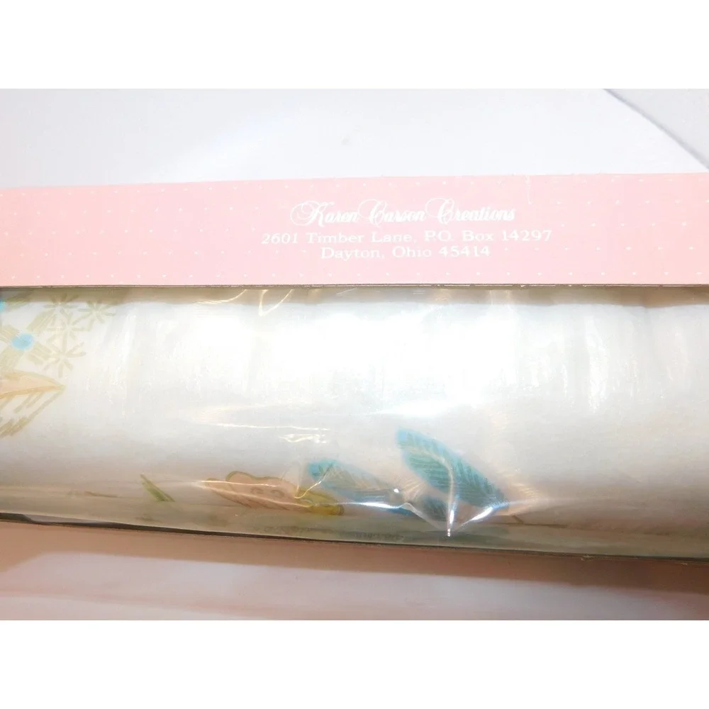 Vintage Karen Carson Creations Polyfab Scented Drawer Lining Floral